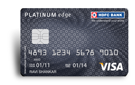 Platinum Edge Credit Card Fees and Charges